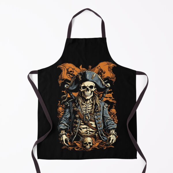 Item preview, The Renegade Corsair – Skeleton Pirate Commander Design designed and sold by Broken Minimalister.