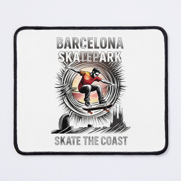 Item preview, Barcelona Skatepark Skate The Coast Series STC02 designed and sold by MerchByCraig.