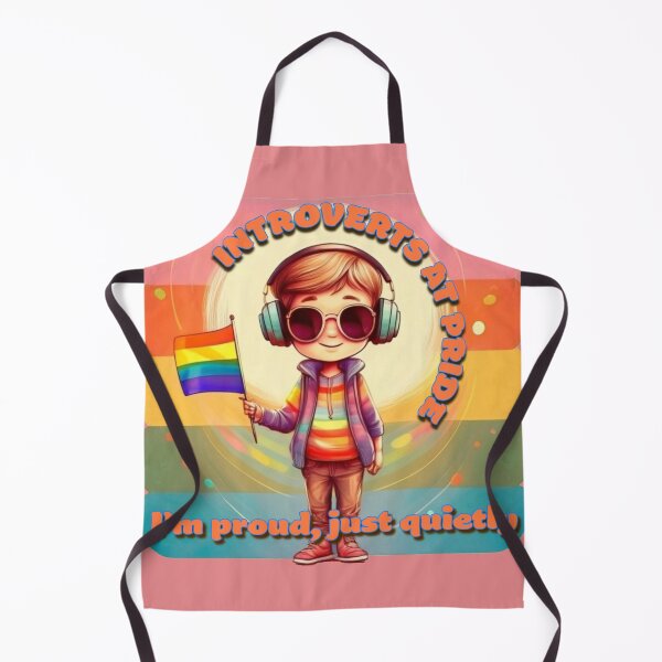 Item preview, Introverts at Pride – Quietly Proud LGBTQ+ Tee designed and sold by JumWow.