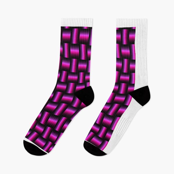Item preview, seamless pattern Vibrant Pink Gradient Checkered Seamless. creating a grid like texture. designed and sold by CreativebyTKK.