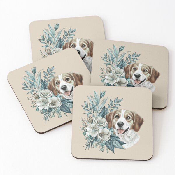Item preview,  Ladrador among blossoms designed and sold by Nature's Palette.