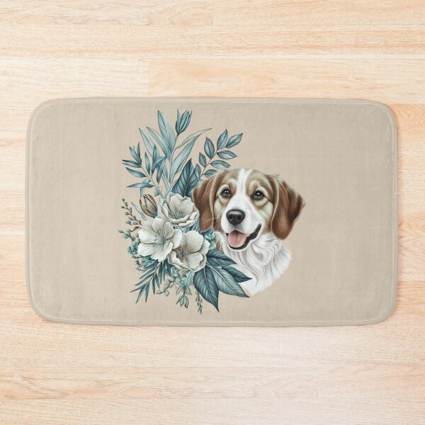 Item preview,  Ladrador among blossoms designed and sold by Nature's Palette.