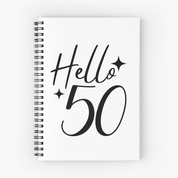 Item preview, Hello 50 | 50th Birthday Celebration | Vintage 1975 Anniversary Design designed and sold by highflycrafts.