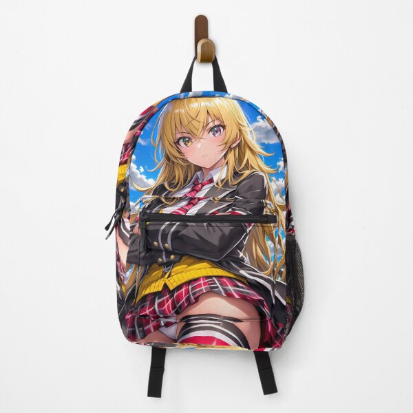 Item preview, Confident Schoolgirl Anime Girl with Sky Background Fierce Look designed and sold by mildaclairmo.