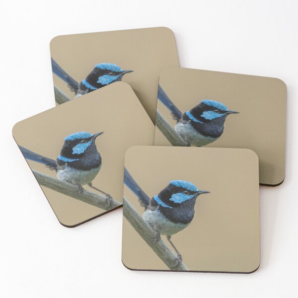 Item preview, Male Superb Fairywren designed and sold by Nick Vertsonis.