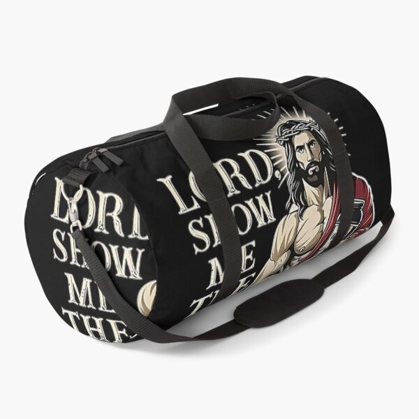 Item preview, Funny Gym Jesus Meme – Lord Show Me the Whey Protein Fitness Design designed and sold by AS94 Creative Designs.