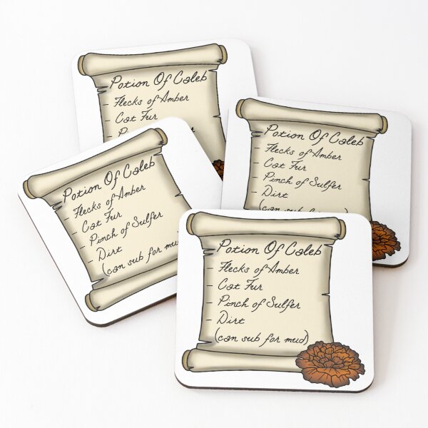Item preview, Caleb Potion Ingredient List designed and sold by LunarAshes.