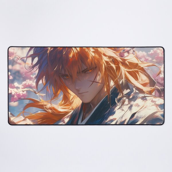 Item preview, Himura Kenshin Rurouni Kenshin Anime Cherry Blossom Sword Flow Hair designed and sold by mildaclairmo.