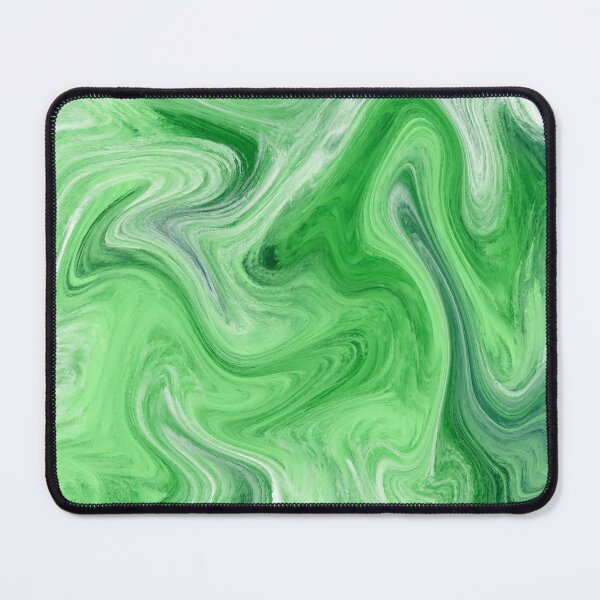 Item preview, Emerald Flow – Abstract Swirl Art in Green designed and sold by MH-Studio.