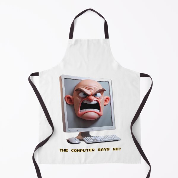 Item preview, The Computer Says No! designed and sold by Fun and Violence.