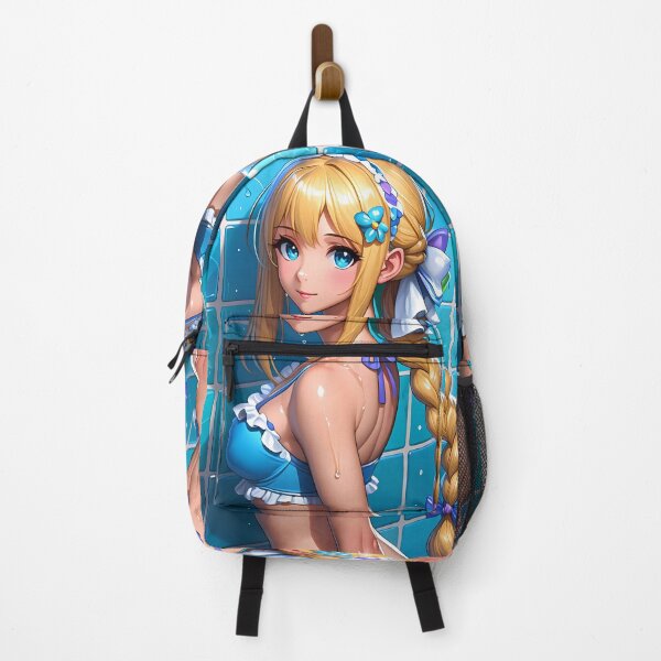 Item preview, Alice Zuberg Sword Art Online Anime Braided Blue Bikini Princess Pose designed and sold by juniorcastros.