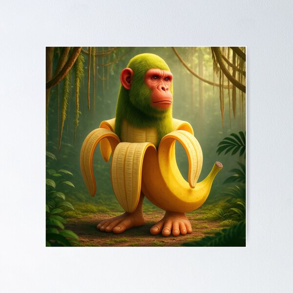 Item preview, Italian Brainrot Chimpanzini Bananini designed and sold by VISIONARTIST.