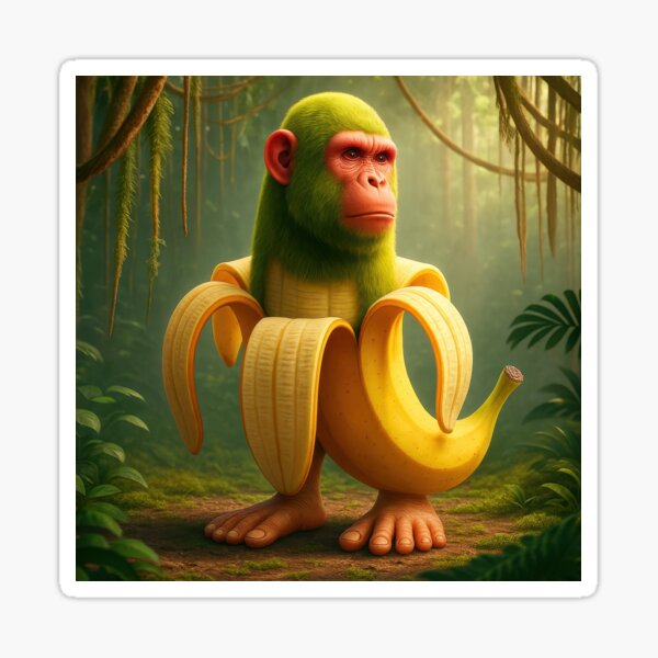 Item preview, Italian Brainrot Chimpanzini Bananini designed and sold by VISIONARTIST.