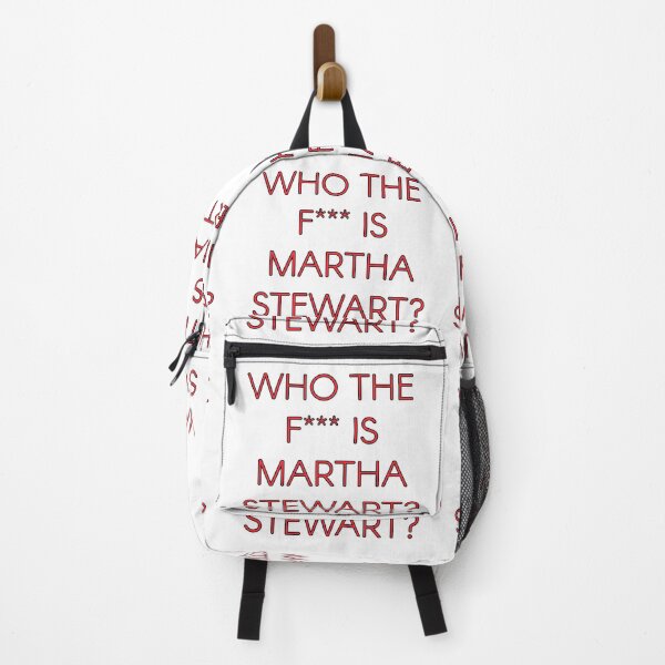Item preview, Who the F*** Is Martha Stewart (white edition) designed and sold by Doctor Schtrudel.