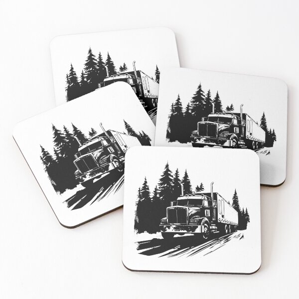 Item preview, Semi Truck 18 Wheeler Heavy Duty Road Trail Haul Big Rig designed and sold by inkoutninja.