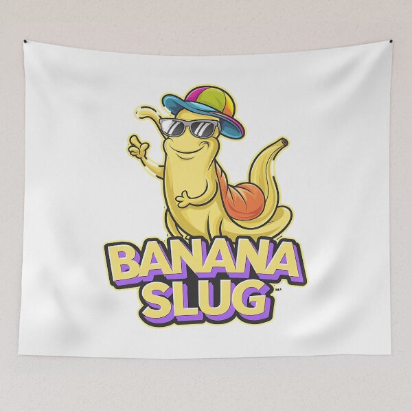 Item preview, Banana slug - Banana power - Banana store - I'm banana - Go bananas - Peeled and peeved - Banana power - Banana store - Go bananas - Peel good designed and sold by JansenGS.