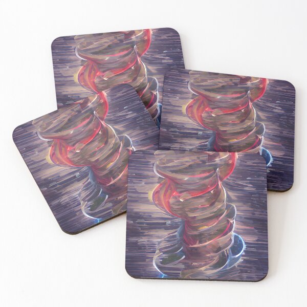 Item preview, Colorful Abstract Art Named CYCLONE HELIX designed and sold by headstock.