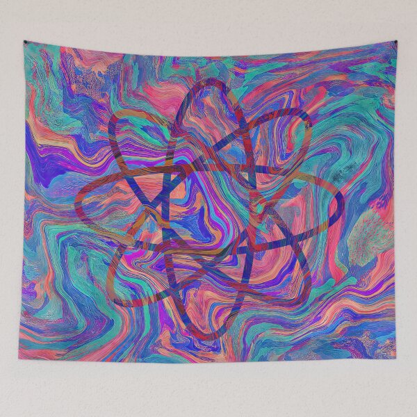 Item preview, Dreamy Marbled Oil Painting designed and sold by headstock.