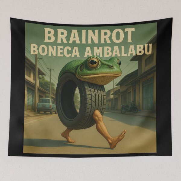 Item preview, Italian Brainrot Boneca Ambalabu designed and sold by VISIONARTIST.