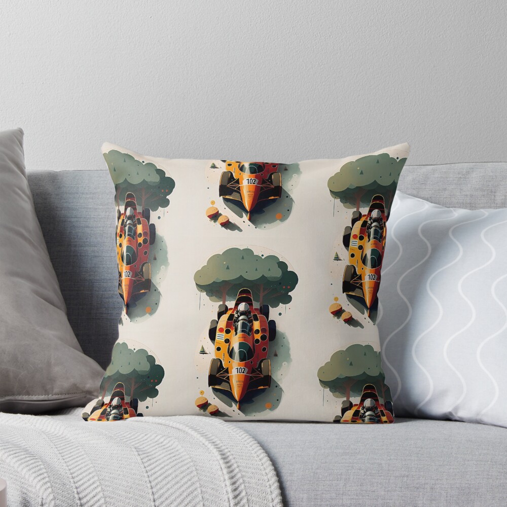 Item preview, Throw Pillow designed and sold by headstock.