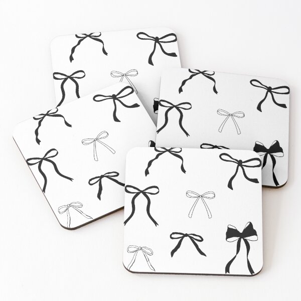 Item preview, Coquette bow pack. Black bows. Aesthetic white and black bow.  designed and sold by CoCoArt-Ua.