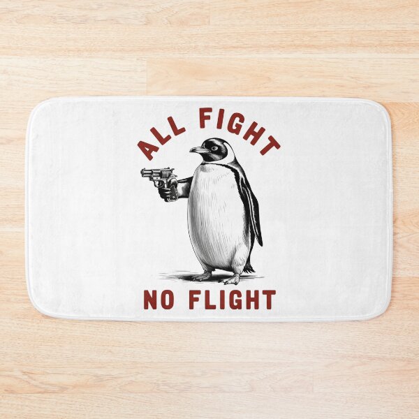 Item preview, All Fight No Flight designed and sold by Angry Swan Designs.