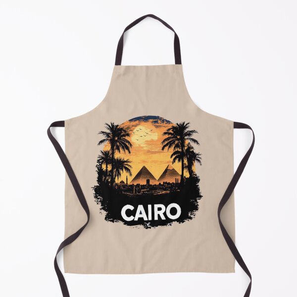 Item preview, Cairo Pyramids & Sunset Skyline designed and sold by Myra365Art.
