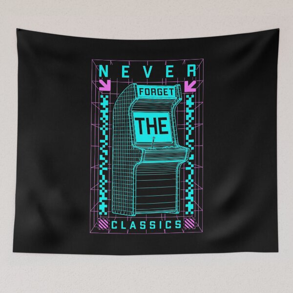 Item preview, Arcade Game Never Forget Classics Retro 80s Video Gamer designed and sold by GrandeDuc.