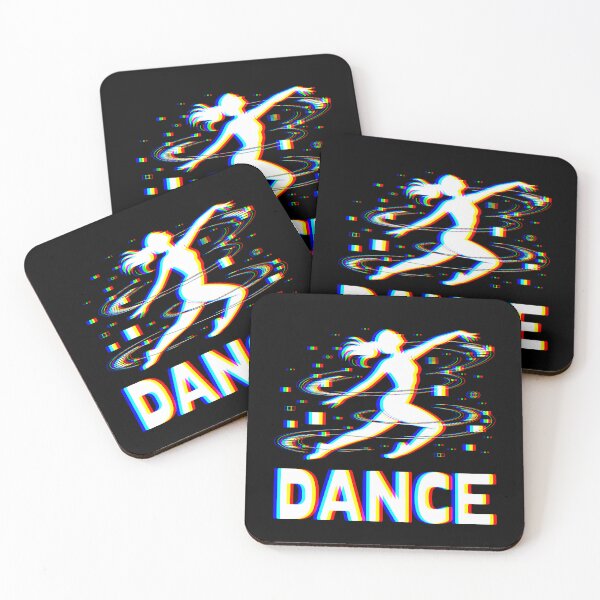 Item preview, Glitch EDM Dancer – Abstract Silhouette designed and sold by JPees.