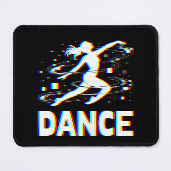 Item preview, Glitch EDM Dancer – Abstract Silhouette designed and sold by JPees.