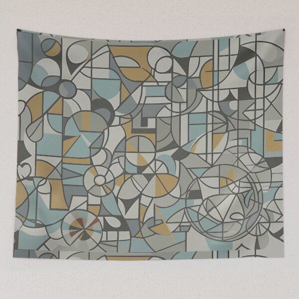 Item preview, Abstract Cubism Art designed and sold by headstock.