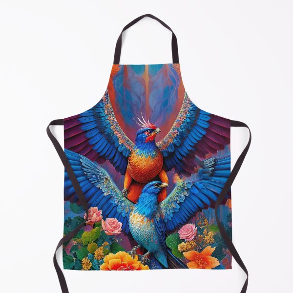 Item preview, Colorful Psychedelic Phoenix Bird designed and sold by headstock.