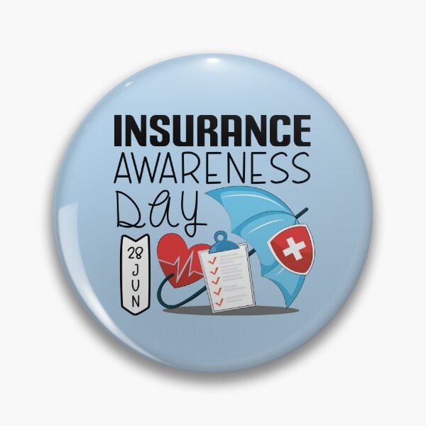 Item preview, 28 June Insurance Awareness Day - Wacky Holidays designed and sold by ChemicalXShop.
