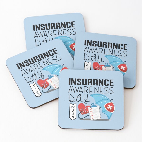 Item preview, 28 June Insurance Awareness Day - Wacky Holidays designed and sold by ChemicalXShop.