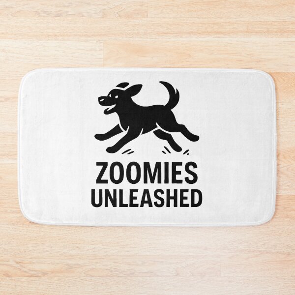 Item preview, ZOOMIES UNLEASHED designed and sold by TheWonkyEaselCo.