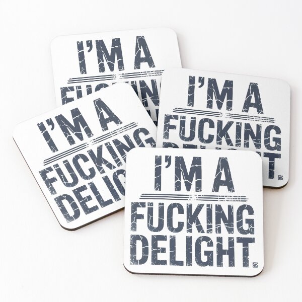 Item preview, I'M A F*CKING DELIGHT designed and sold by Angry Swan Designs.