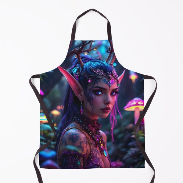 Item preview, Psychedelic forest elf designed and sold by BohoShopHU.