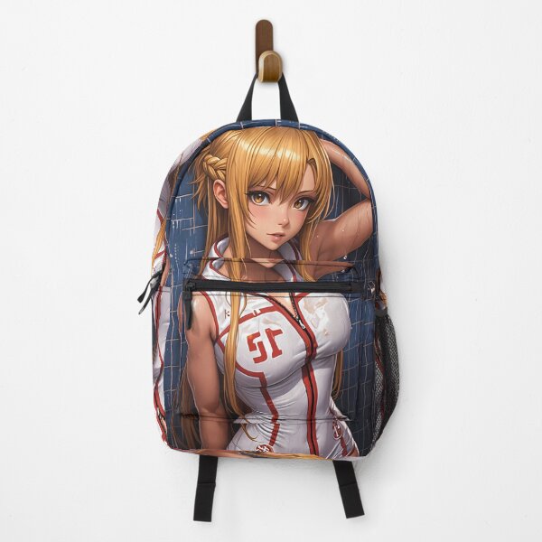 Item preview, Asuna Sword Art Online Anime Girl Waifu in Wet Outfit Bathroom Scene designed and sold by gamalruginaq.