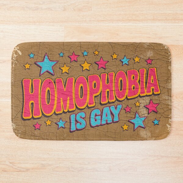 Item preview, Homophobia Is Gay designed and sold by Angry Swan Designs.