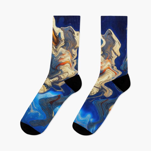Item preview, Distorted astronauts in the cosmos designed and sold by Sigtrix.