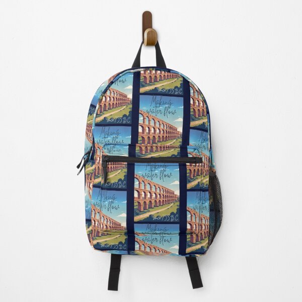Item preview, Making water flow since 753 BC aqueduct funny roman architecture designed and sold by Toga & Tonic.