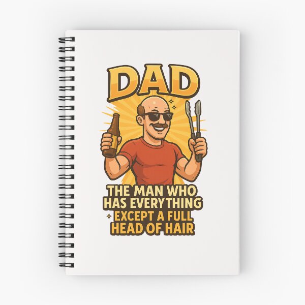 Item preview, Dad The Man Who Has Everything Except A Full Head Of Hair - Fathers Day designed and sold by RANDOMNESS.