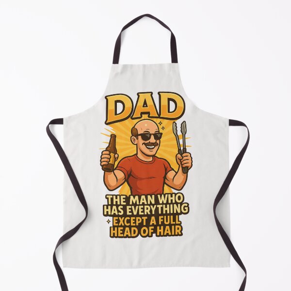 Item preview, Dad The Man Who Has Everything Except A Full Head Of Hair - Fathers Day designed and sold by RANDOMNESS.