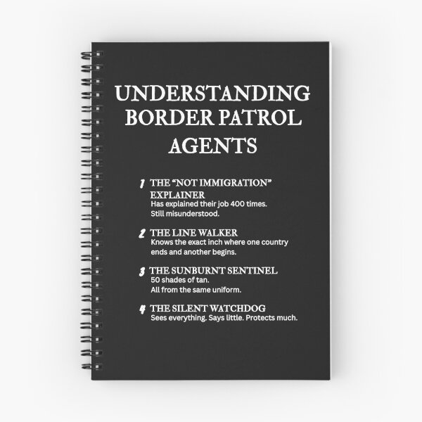 Item preview, Understanding Border Patrol Agents – Funny Frontline Life Definitions – Black designed and sold by PsyFlow35.
