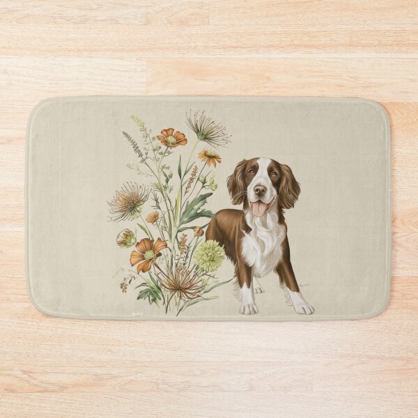 Item preview, Brown Ladrador among blossoms designed and sold by Nature's Palette.