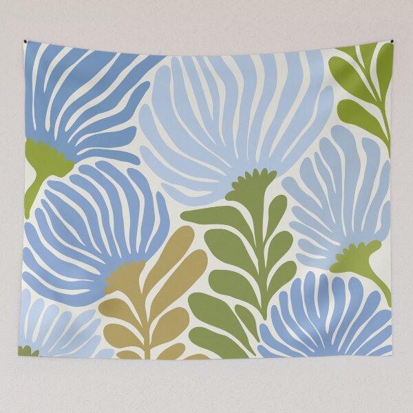Item preview, Flower Market Helsinki - Modern Floral Print Collection designed and sold by Jackie.Bloom.