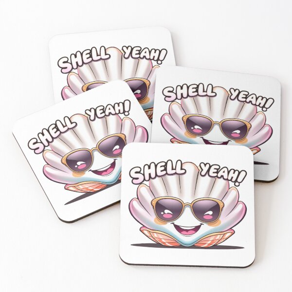 Item preview, Shell Yeah, fun beach shell design designed and sold by StormArte.