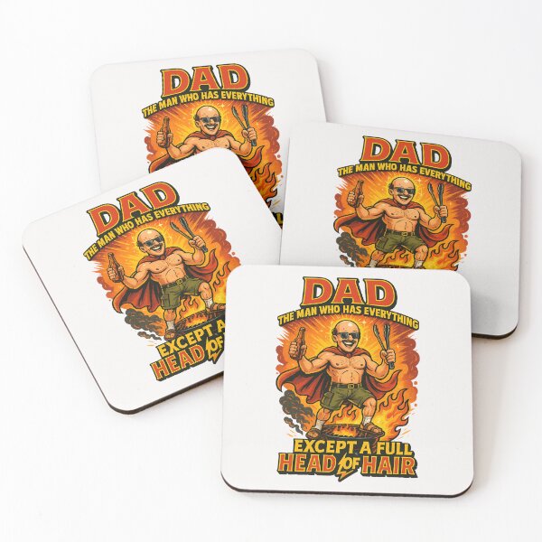 Item preview, Dad The Man Who Has Everything Except A Full Head Of Hair - Fathers Day designed and sold by RANDOMNESS.