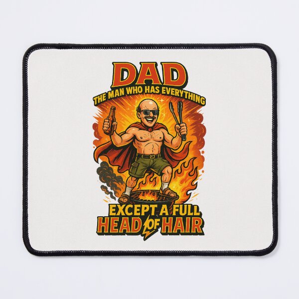 Item preview, Dad The Man Who Has Everything Except A Full Head Of Hair - Fathers Day designed and sold by RANDOMNESS.