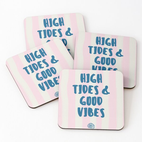 Item preview, high tides and good vibes beachy energy vacation  designed and sold by Anavrisss.